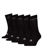 Head Set de sosete lungi unisex - 5 perechi - Negru