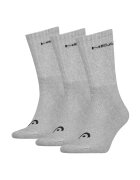 Head Set de sosete unisex - lungi - 3 perechi - Gri