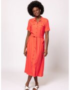 Heavy Tools Rochie midi cu buzunare laterale Vedbi - Coral