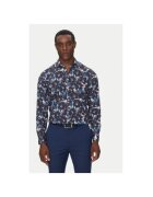 Hechter Paris Camasa barbati 60267690 - Bumbac/Lyocell - Bleumarin - Bleumarin