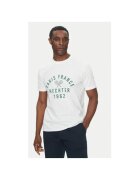 Hechter Paris Tricou barbati 75014 151919 - Bumbac - Alb - Alb