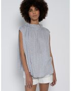 HELENE GALWAS Top lejer Gigi - Gri deschis