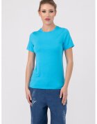 HELENE GALWAS Tricou cu decolteu rotund Franca - Albastru deschis