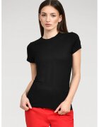 HELENE GALWAS Tricou cu decolteu rotund Franca - Negru