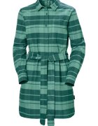 Helly Hansen Rochie tip camasa din bumbac organic cu cordon in talie