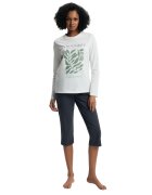 Henderson Pijama dama Danna - Bumbac - Alb