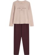 Henderson Pijama din bumbac pentru femei - Grafic