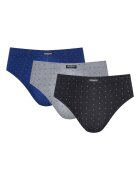 Henderson Set 3 perechi slip barbati - Bumbac - Multicolor
