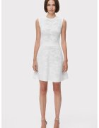 HERVE LEGER Rochie midi cu aspect texturat - Alb