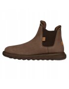 HEYDUDE Cizme Chelsea Barbati Iarna Piele - Branson Craft Leather - Maro