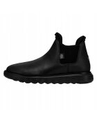 HEYDUDE Ghete Chelsea de piele naturala pentru Femei - Wendy Branson Craft - Negru - Negru