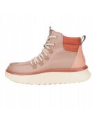 HEYDUDE Ghete Chelsea de piele naturala pentru Femei - Wendy Peak Apres Twill - Roz - Roz