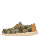 HEYDUDE Mocasini Barbati Spuma EVA - Wally Palm Jute - Verde - Verde