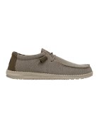 HEYDUDE Mocasini cu sireturi de ajustare Wally Sox - Maro taupe