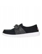 HEYDUDE Mocasini Femei Spuma EVA - Wendy Bow Essentials - Negru - Negru