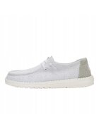 HEYDUDE Mocasini Femei Spuma EVA - Wendy Eyelet Lace - Albastru - Albastru