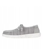 HEYDUDE Mocasini Femei Spuma EVA - Wendy Stretch Sox - Gri - Gri