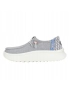 HEYDUDE Mocasini Femei - Wendy Peak Chambray - Gri - Gri