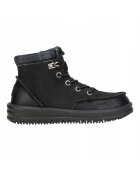 HEYDUDE Pantofi Copii Cizme Iarna Piele - Bradley Youth Classic - Negru - Negru