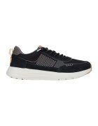 HEYDUDE Pantofi sport cu detalii peliculizate - Negru/Albastru ultramarin