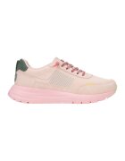 HEYDUDE Pantofi sport din material textil - Verde inchis/Piersica
