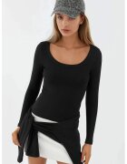 HiCCUP Bluza pentru dama - Jerseu - Negru