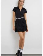 HiCCUP Body dama - cu fermoar - plus size - negru - poliester.