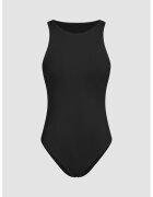 HiCCUP Body simplu - guler rotund - negru - poliester