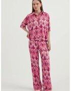 HiCCUP Camasa boho dama - maneca scurta - satin - multicolor