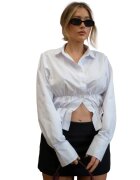 HiCCUP Camasa dama - Alb - Textil