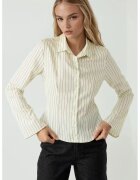 HiCCUP Camasa dama - camasa cu dungi slim fit - galben - material de inalta calitate