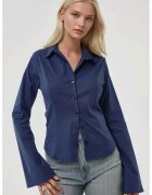 HiCCUP Camasa dama - textil - albastru