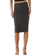 HiCCUP Fusta bodycon dama nylon/viscoza - gri
