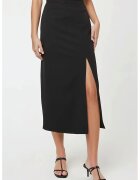 HiCCUP Fusta maxi bodycon dama - tricot - negru