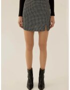HiCCUP Fusta mini dama bumbac/poliester/acril - negru