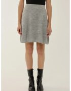 HiCCUP Fusta mini dama - tricot - gri