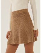 HiCCUP Fusta mini dama - tricot - maro