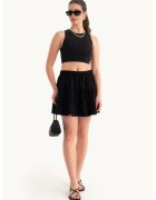 HiCCUP Fusta mini - Negru