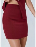 HiCCUP Fusta mini slim dama elastan/poliester - visiniu