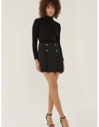 HiCCUP Fusta-pantaloni din tweed - cu nasturi decorativi