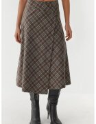 HiCCUP Fuste - Fusta Maxi - inchidere cu nasturi - textil - Multicolor - Multicolor