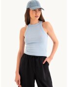 HiCCUP Maiou basic - guler halter - albastru - jerseu
