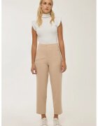 HiCCUP Pantaloni dama - cu talie inalta - natur - textil