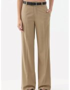 HiCCUP Pantaloni dama - drepti - talie normala - textil - bej
