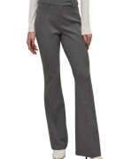 HiCCUP Pantaloni dama - evazati - poliester/viscoza - gri