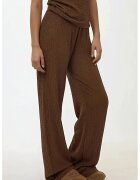 HiCCUP Pantaloni dama tricotati texturati - Maro