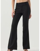 HiCCUP Pantaloni evazati negru - Negru