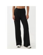 HiCCUP Pantaloni sport dama - croiala relaxata - picior drept - negru - textil