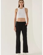 HiCCUP Pantaloni sport dama - evazati - negru - poliester