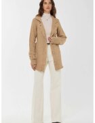 HiCCUP Pulover dama - cardigan tricotat cu nasturi - natur - acrilic